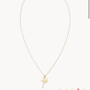 Davis Cross Charm Necklace in 18k Yellow Gold Vermeil - ONLY CROSS CHARM